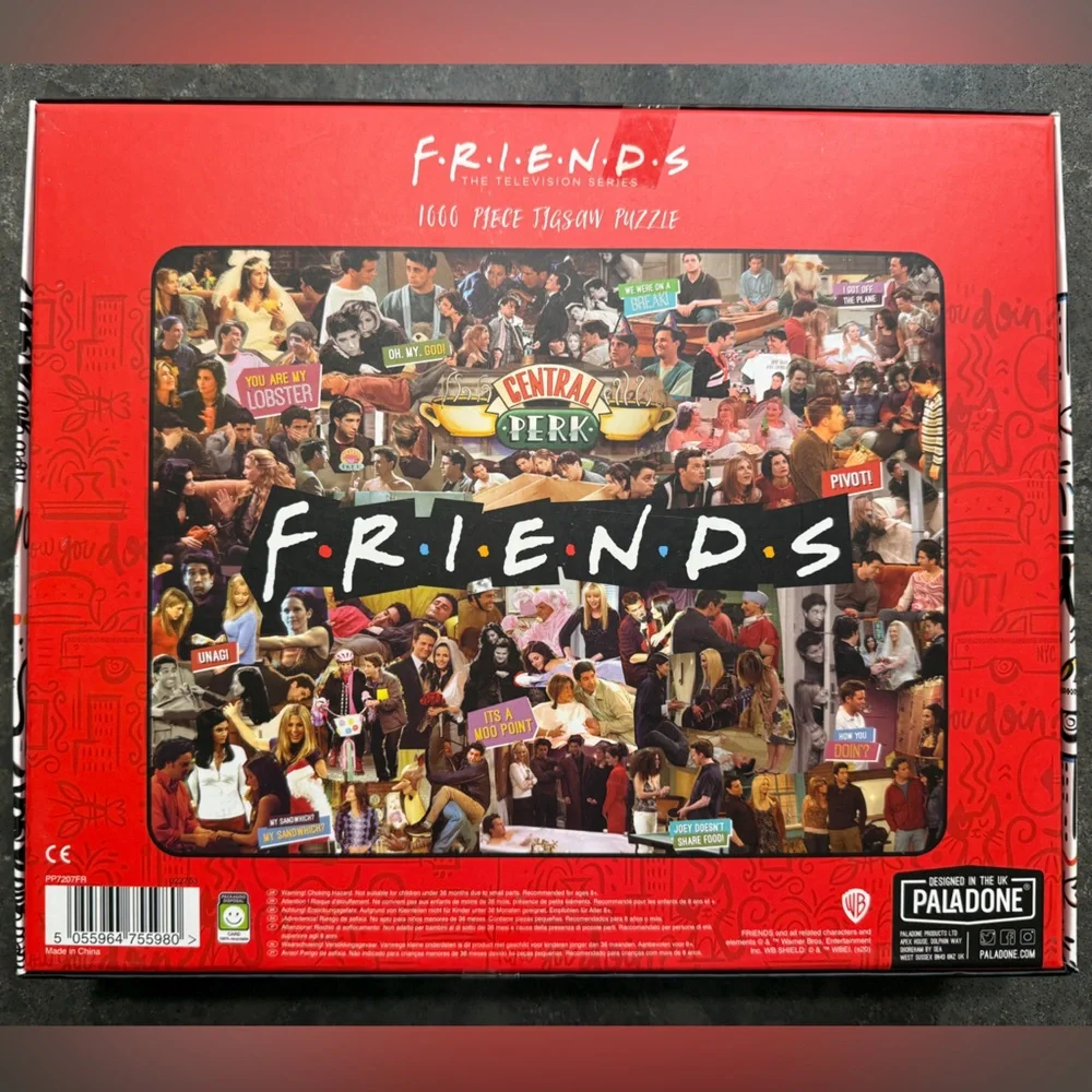 FRIENDS 1000 piece Collage Puzzle NIB - Picture 2 of 4